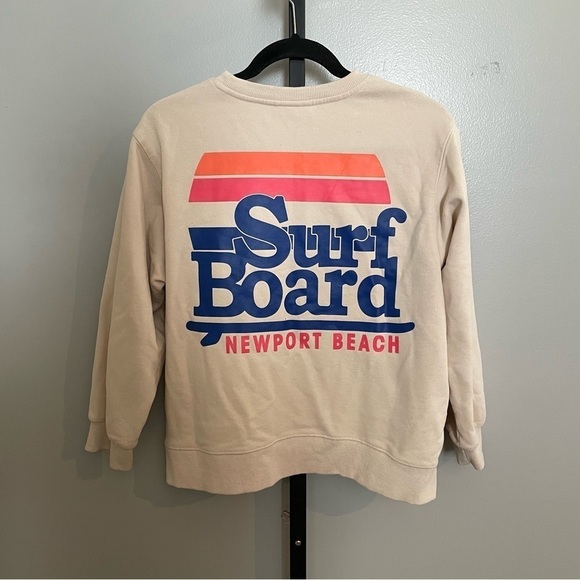 The Greii LA Surf Board Crew Sweatshirt Size Medium - Picture 3 of 7